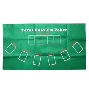 Texas Hold'em Poker Table Cover Cloth (Green)
